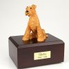 Airedale Terrier Figurine Urn PetsToRemember.com