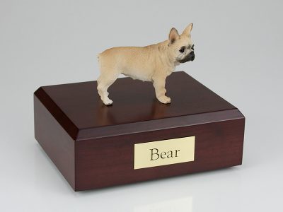 Fawn French Bulldog Pet Figurine Urn PetsToRemember.com