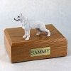 White German Shepherd Dog Figurine Urn PetsToRemember.com