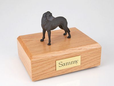 Black Great Dane Figurine Urn PetsToRemember.com