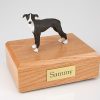 Black Greyhound Dog Pet Figurine Urn PetsToRemember.com