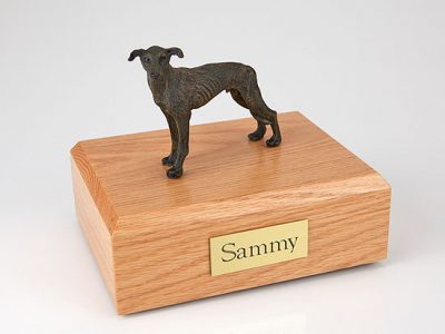 Brindle Greyhound Dog Pet Figurine Urn PetsToRemember.com