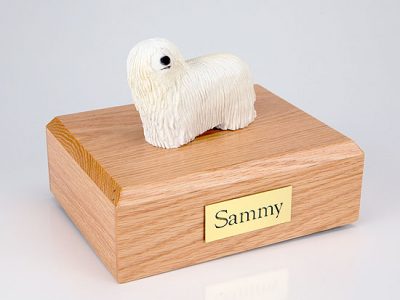 Komondor Dog Pet Figurine Urn PetsToRemember.com