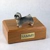 Gray Lhasa Apso Dog Urn PetsToRemember.com