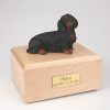 Black Dachshund Dog Pet Figurine Urn PetsToRemember.com
