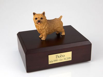 Norwich Terrier Dog Urn PetsToRemember.com