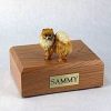 Pomeranian Dog Pet Figurine Urn PetsToRemember.com