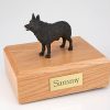 Schipperke Dog Pet Figurine Urn PetsToRemember.com