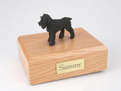 schnauzer dog pet urn PetsToRemember.com