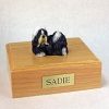 Black White Shih Tzu Figurine Urn PetsToRemember.com