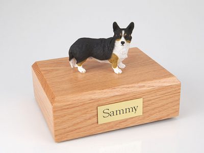 corgi dog urn PetsToRemember.com