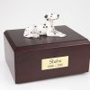 Laying Dalmatian Dog Urn PetsToRemember.com