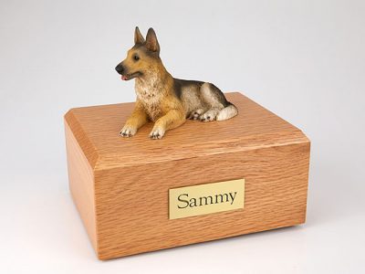 German Shepherd Dog Pet Figurine Urn PetsToRemember.com