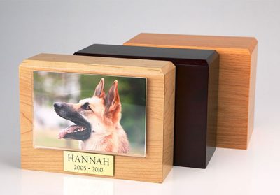 Small Pet Urn with Photo PetsToRemember.com