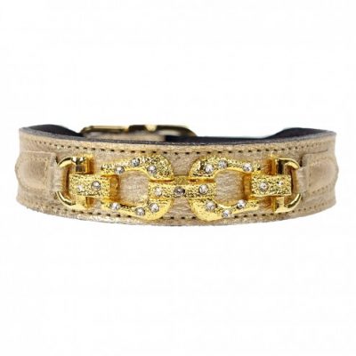 gold-swarovski-crystal-dog-collar