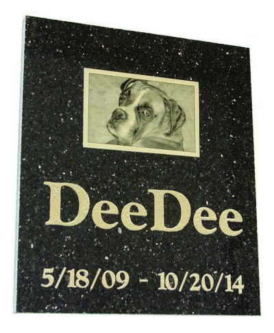 granite-burial-marker-with-gold-photo-tile-14-x-12-x-34